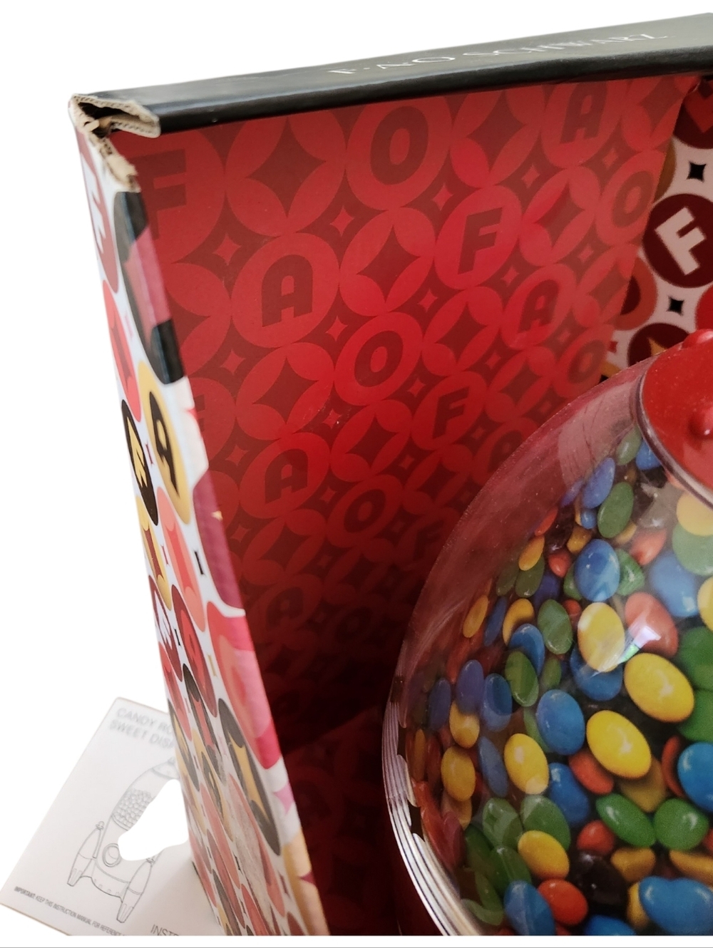 FAO Schwarz Red and Gold Rocket Candy Dispenser NIB (See Pictures) - Picture 7 of 10